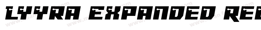 Lyyra Expanded Regu字体转换